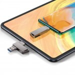 Techsuit THSM20 Dual USB Flash Drive 256GB – USB 3.0 / USB Type-C – Γκρι Techsuit THSM20 Dual USB Flash Drive 256GB – USB 3.0 / USB Type-C – Γκρι