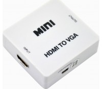 POWERTECH HD Video Converter HDMI σε VGA & 3.5mm Audio CAB-H073, Full HD