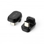 Tech-Protect UltraBoost AA04 Γωνιακός Αντάπτορας USB-C σε USB-C 100W 40Gbps Μαύρο