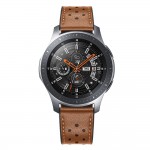 Tech Protect Leather Watch Band Καφέ For Samsung Galaxy Watch 46mm