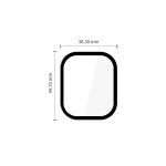 Tech-Protect Glass Flex+ 2-Pack για Xiaomi Redmi Watch 6 – Μαύρο