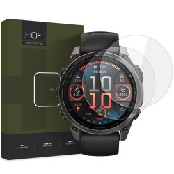 Hofi Glass Pro+ Tempered Glass Προστατευτικό Οθόνης για το Garmin Fenix 8 47mm, 2 pack