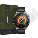 Hofi Glass Pro+ 2-pack Tempered Glass Προστατευτικό Οθόνης για το Huawei Watch GT 5, 46mm