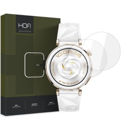 Hofi Glass Pro+ 2-pack Tempered Glass Προστατευτικό Οθόνης για το Huawei Watch GT 5 Pro, 42mm