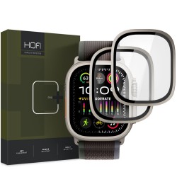 Hofi Glass Ring 2-PACK Titanium-Apple Watch Ultra 1/2 49mm