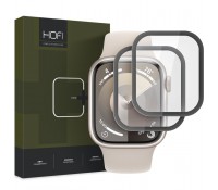 HOFI HYBRID PRO+ 2-PACK APPLE WATCH 7 / 8 / 9 (41 MM) BLACK