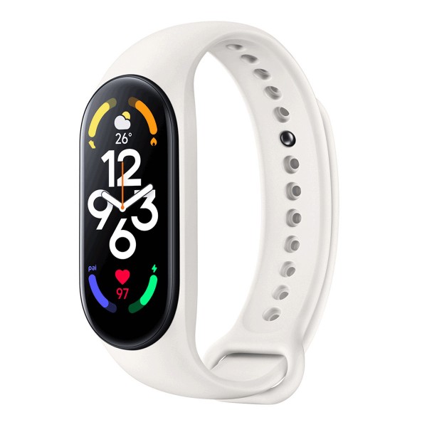 Λευκό Ανταλλακτικό Λουράκι για Xiaomi Smart Band 7 Λευκό Ανταλλακτικό Λουράκι για Xiaomi Smart Band 7