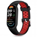 Λουράκι Σιλικόνης Tech-Protect Iconband Air για Xiaomi Smart Band 8/9/10/10 NFC - Μαύρο/Κόκκινο