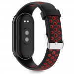 Λουράκι Σιλικόνης Tech-Protect Iconband Air για Xiaomi Smart Band 8/9/10/10 NFC - Μαύρο/Κόκκινο