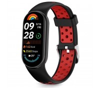 Λουράκι Σιλικόνης Tech-Protect Iconband Air για Xiaomi Smart Band 8/9/10/10 NFC - Μαύρο/Κόκκινο