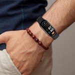 Λουράκι Σιλικόνης Tech-Protect Iconband Air για Xiaomi Smart Band 8/9/10/10 NFC - Μαύρο/Κόκκινο
