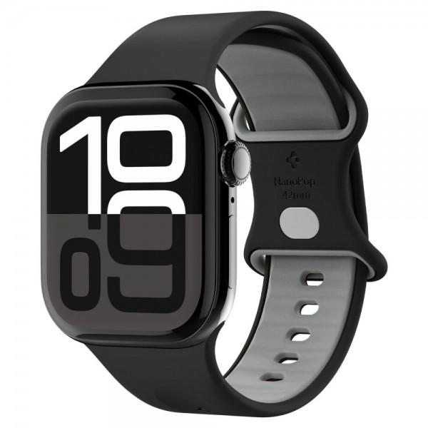 Λουράκι Spigen Nano Pop για Apple Watch 6/7/8/9/10/SE (42/41/40mm) Black Sesame