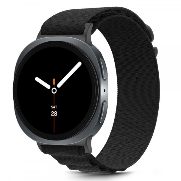 Λουράκι Tech-Protect Nylon Pro για Samsung Galaxy Watch 8 / Classic (40/44/46mm) Μαύρο