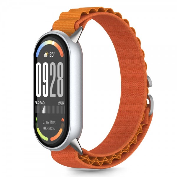 Λουράκι Tech-Protect Nylon Pro για Xiaomi Smart Band 8/9/10/NFC Πορτοκαλί