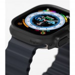 Ringke Slim 2-Pack Πλαστική Θήκη Clear & Matte Black για το Apple Watch ULTRA 1 / 2 (49 MM)