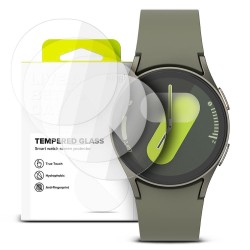 Ringke - Tempered Glass R6 (4 pack) - Samsung Galaxy Watch7 44mm - Clear