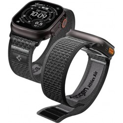 SPIGEN Athlex Air 2 Λουράκι  για Apple Watch 6/7/8/9/10/11/SE & Ultra 1/2/3 (44/45/46/49mm) Μαύρο - Γκρι  AMP111113
