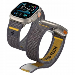 Spigen Athlex Air Λουράκι Active Gray για Apple Watch Series 4-10/SE/Ultra 1 & 2 (42/44/45/46/49mm)
