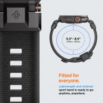 Spigen DuraPro Armor Λουράκι Nylon Μαύρο για το Apple Watch Ultra 49mm και Apple Watch  44 / 45 MM / 46MM, black edition
