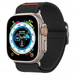 Spigen® Lite Fit Ultra Υφασμάτινο Λουράκι για Apple Watch 4 / 5 / 6 / 7 / 8 / 9 / 10 / SE / SE 2/ ULTRA 1 / 2 (44 / 45 / 46/ 49 MM) - Μαύρο