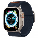 Spigen® Lite Fit Ultra Υφασμάτινο Λουράκι για Apple Watch 4 / 5 / 6 / 7 / 8 / 9 / 10 / SE / SE 2/ ULTRA 1 / 2 (44 / 45 / 46 / 49 MM) - Navy Μπλε