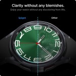 Spigen Glas.tr ez-fit 2-pack Tempered Glass Προστατευτικό Οθόνης για το Galaxy Watch 6 Classic 47 mm, AGL07066