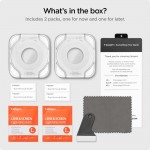 Spigen Glas.tr ez-fit 2-pack Tempered Glass Προστατευτικό Οθόνης για το Galaxy Watch 6 Classic 47 mm, AGL07066