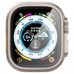Spigen Glas.TR Slim Pro Πλαστική Θήκη με Τζαμάκι Titanium για το Apple Watch Ultra 49mm