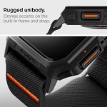 Spigen Lite Fit ”pro” Λουράκι με Θήκη Σιλικόνης matte black για το Apple Watch 4 / 5 / 6 / 7 / 8 / 9 / SE (44 / 45 MM) , ACS07103
