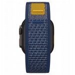 Spigen Athlex Air Λουράκι Active Navy για Apple Watch Series 4-10/SE/Ultra 1 & 2 (42/44/45/46/49mm)