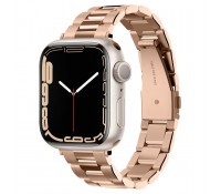 Spigen Modern Fit Λουράκι Μεταλλικό Ροζ Χρυσό για το Apple Watch 4 / 5 / 6 / 7 / 8 / 9/ SE (38 / 40 / 41 MM)
