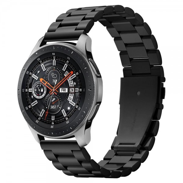 Spigen Modern Fit Λουράκι Μεταλλικό Μαύρο για Samsung Galaxy Watch 46mm