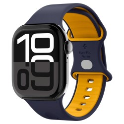 Spigen Nano Pop Λουράκι για Apple Watch 44/45/46/49mm Navy Blue & Yellow AMP09322