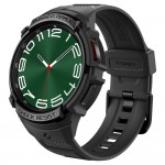 Spigen Rugged Armor Pro Θήκη Σιλικόνης σε Μαύρο χρώμα για το Galaxy Watch6 Classic 47mm
