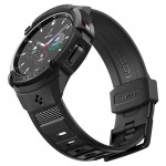 Spigen Rugged Armor Pro Θήκη Σιλικόνης σε Μαύρο χρώμα για το Galaxy Watch6 Classic 47mm
