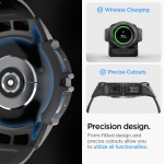 Spigen Rugged Armor Pro Θήκη Σιλικόνης σε Μαύρο χρώμα για το Galaxy Watch6 Classic 47mm