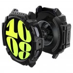 Spigen Rugged Armor θήκη Σιλικόνης σε Matte Μαύρο χρώμα για Samsung Galaxy Watch 7, 44 mm