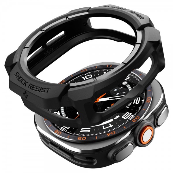 Spigen Rugged Armor – Προστατευτική Θήκη για Samsung Galaxy Watch Ultra 2 2026 47mm Matte Black ACS11611 Spigen Rugged Armor – Προστατευτική Θήκη για Samsung Galaxy Watch Ultra 2 2026 47mm Matte Black ACS11611