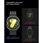 Spigen Tempered Glass GLAS.tR EZ Fit 2-Pack για Samsung Galaxy Watch 8 44mm AGL09876