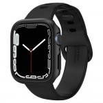 Spigen Thin Fit Πλαστική Θήκη σε Μαύρο χρώμα για το Apple Watch 7 / 8 / 9 (45 MM)