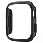 Spigen Thin Fit Πλαστική Θήκη σε Μαύρο χρώμα για το Apple Watch 7 / 8 / 9 (45 MM)