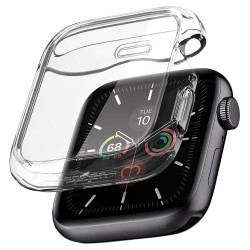 Spigen Ultra Hybrid Θήκη Σιλικόνης με Τζαμάκι Crystal Clear για το Apple Watch 40mm