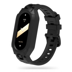 Tech-Protect Armour Λουράκι Σιλικόνης Μαύρο για Xiaomi Smart Band 8/ 8 NFC