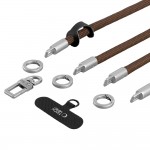 Tech-Protect C10S Rope – Λουράκι Crossbody & Καρπού για Smartphone, Walnut Brown/Titanium Tech-Protect C10S Rope – Λουράκι Crossbody & Καρπού για Smartphone, Walnut Brown/Titanium