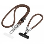 Tech-Protect C10S Rope – Λουράκι Crossbody & Καρπού για Smartphone, Walnut Brown/Titanium Tech-Protect C10S Rope – Λουράκι Crossbody & Καρπού για Smartphone, Walnut Brown/Titanium
