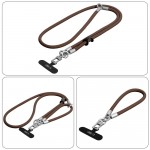 Tech-Protect C10S Rope – Λουράκι Crossbody & Καρπού για Smartphone, Walnut Brown/Titanium Tech-Protect C10S Rope – Λουράκι Crossbody & Καρπού για Smartphone, Walnut Brown/Titanium