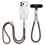 Tech-Protect C10S Rope – Λουράκι Crossbody & Καρπού για Smartphone, Walnut Brown/Titanium Tech-Protect C10S Rope – Λουράκι Crossbody & Καρπού για Smartphone, Walnut Brown/Titanium