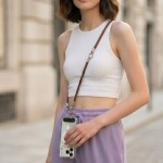 Tech-Protect C10S Rope – Λουράκι Crossbody & Καρπού για Smartphone, Walnut Brown/Titanium Tech-Protect C10S Rope – Λουράκι Crossbody & Καρπού για Smartphone, Walnut Brown/Titanium