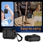 Tech-Protect Carbonox Magsafe Θήκη Σιλικόνης / Πλαστική για Apple AirPods Pro 3 Μαύρη