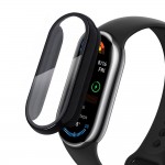Tech-Protect Defense360 Πλαστική Θήκη με Τζαμάκι σε Μαύρο χρώμα για το Xiaomi Smart Band 9/9 NFC